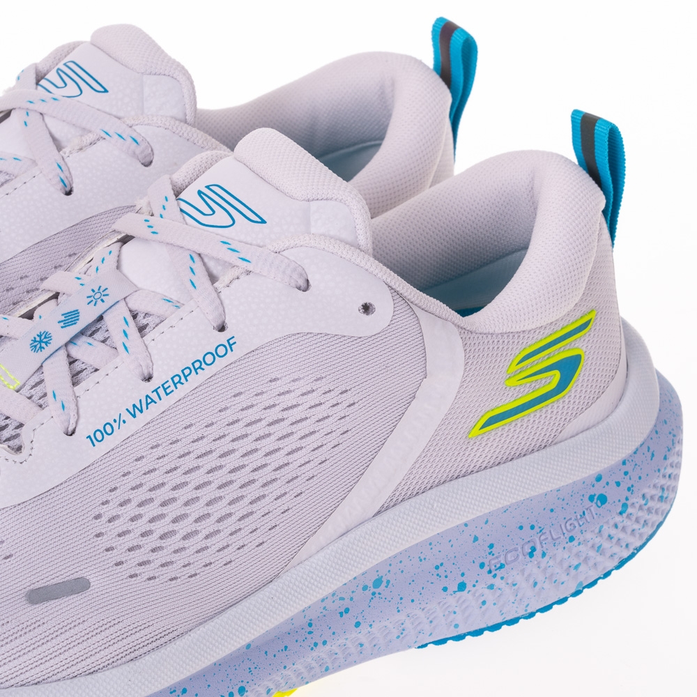 SKECHERS 男鞋慢跑系列慢跑鞋GO RUN PURE 4_WATER PROOF 246097LTGY
