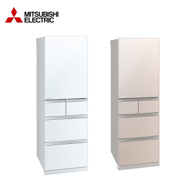 MITSUBISHI三菱 455L 1級變頻5門冰箱 水晶杏/水晶白 MR-B46F