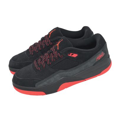 Nike 休閒鞋 Jordan Flight Court 男鞋 黑 麂皮 喬丹 HF3255-011