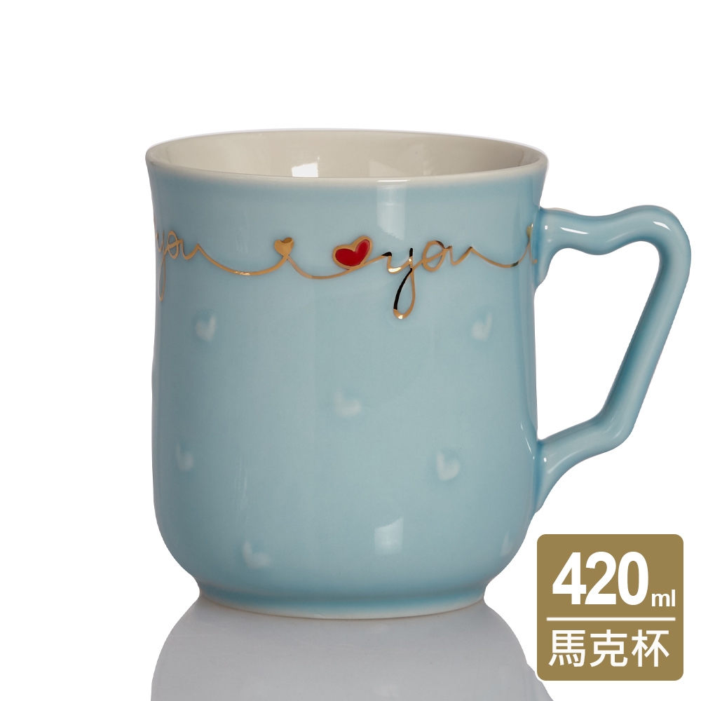 乾唐軒活瓷 一心一意馬克杯 / 4色 420ml