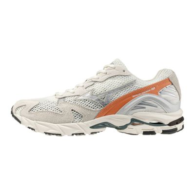 Mizuno 美津濃 Wave Rider 10 D1GA261101 男 運動休閒鞋 舒適 米灰 橘