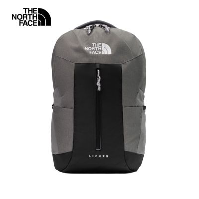 【The North Face 官方旗艦】北面男女款灰色大容量休閒後背包｜8EEVG1V 筆電包/登山包