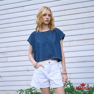 BRAPPERS 女款 牛仔上衣-深藍