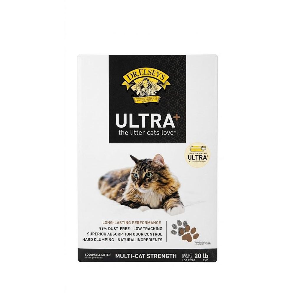 艾爾博士Ultra+強力除臭長效貓砂20LB