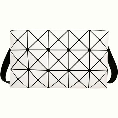 ISSEY MIYAKE 三宅一生 BAOBAO LUCENT MATTE 5x3 霧面幾何斜背包(白色)