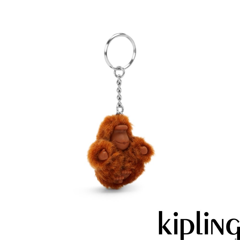 Kipling 暖駝棕小猴子吊飾-MONKEYCLIP XS KH