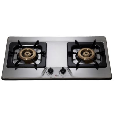 JTL喜特麗 (全省安裝)喜特麗二口不鏽鋼檯面爐瓦斯爐天然氣JT-GC201S-NG1 ★送7-11商品卡100元