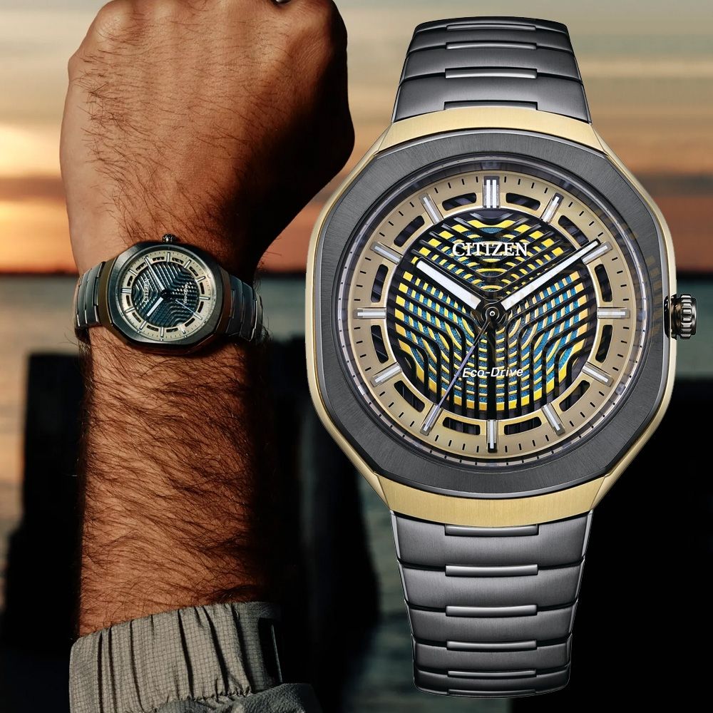 CITIZEN星辰 GENT'S系列 限量 PHOTON 光動能50週年 鈦金屬腕錶 開學季 禮物 送禮 39.6mm/BJ6569-59X