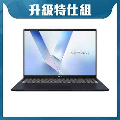 ASUS華碩 ASUS M1607KA 16吋特仕筆電 (Ryzen AI 5 340/16G/2TB SSD/午夜藍/Vivobook 16)