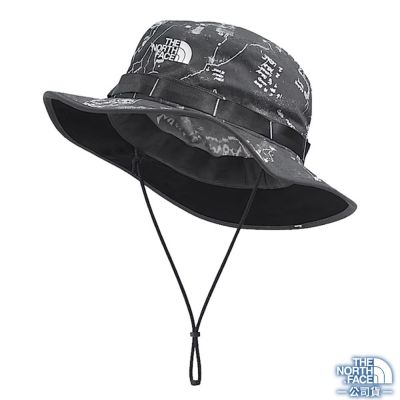 【The North Face】男女 CLASS V BRIMMER 品牌LOGO漁夫帽.圓盤帽_8JGK-M9U 拓樸灰
