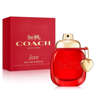 COACH 時尚戀紅女性淡香精30ml-原廠公司貨