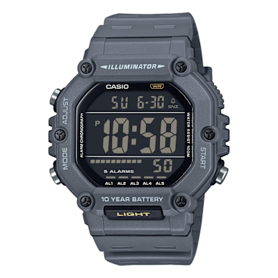 CASIO卡西歐 多功能運動電子錶(AE-1600H-8B)