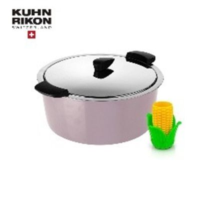 瑞康屋Kuhn Rikon HOTPAN休閒鍋4.5L(三色可選) 贈 瑞士玉米轉轉樂