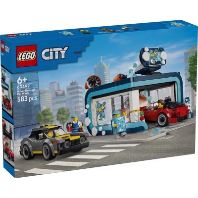 樂高LEGO 城市系列 - 60497 隧道式洗車場