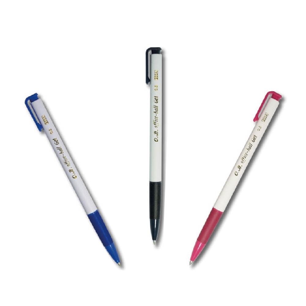 O.B. Office-ball 自動原子筆0.7mm 2支/組OB#100 | 文具/辦公事務用品| Yahoo購物中心