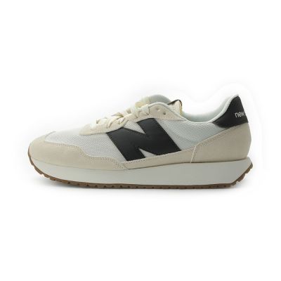 NEW BALANCE 復古運動鞋 白棕 MS237WB 男鞋