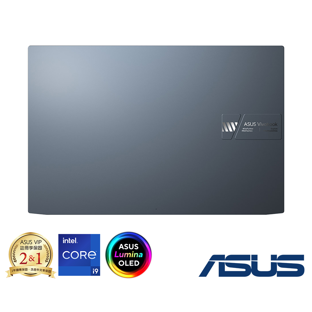 ASUS K6502VU 15.6吋2.8K筆電(i9-13900H/RTX4050/16G/512G/Vivobook