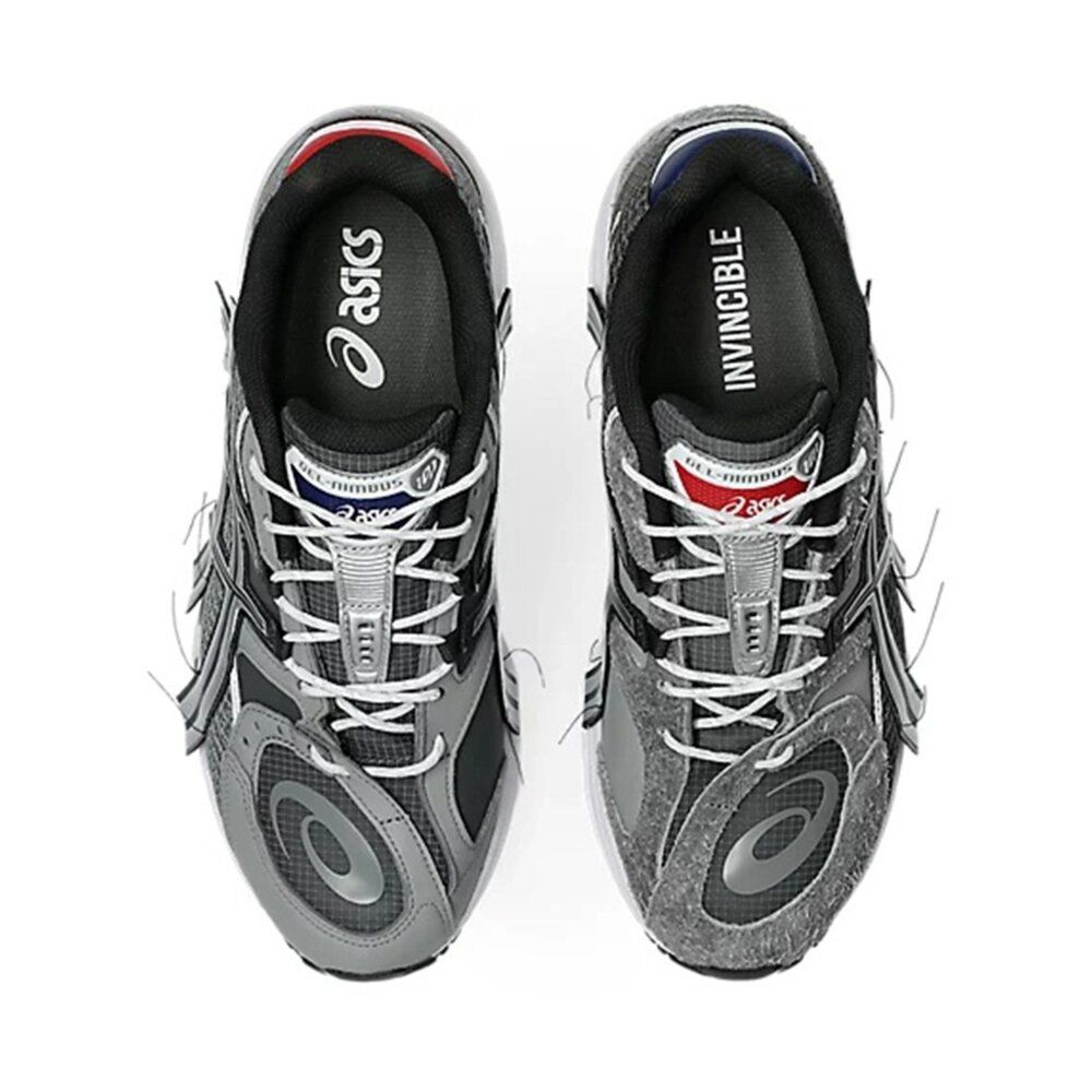 INVINCIBLE x Asics Gel-Nimbus 10.1 銀灰鴛鴦解構聯名款休閒鞋運動鞋