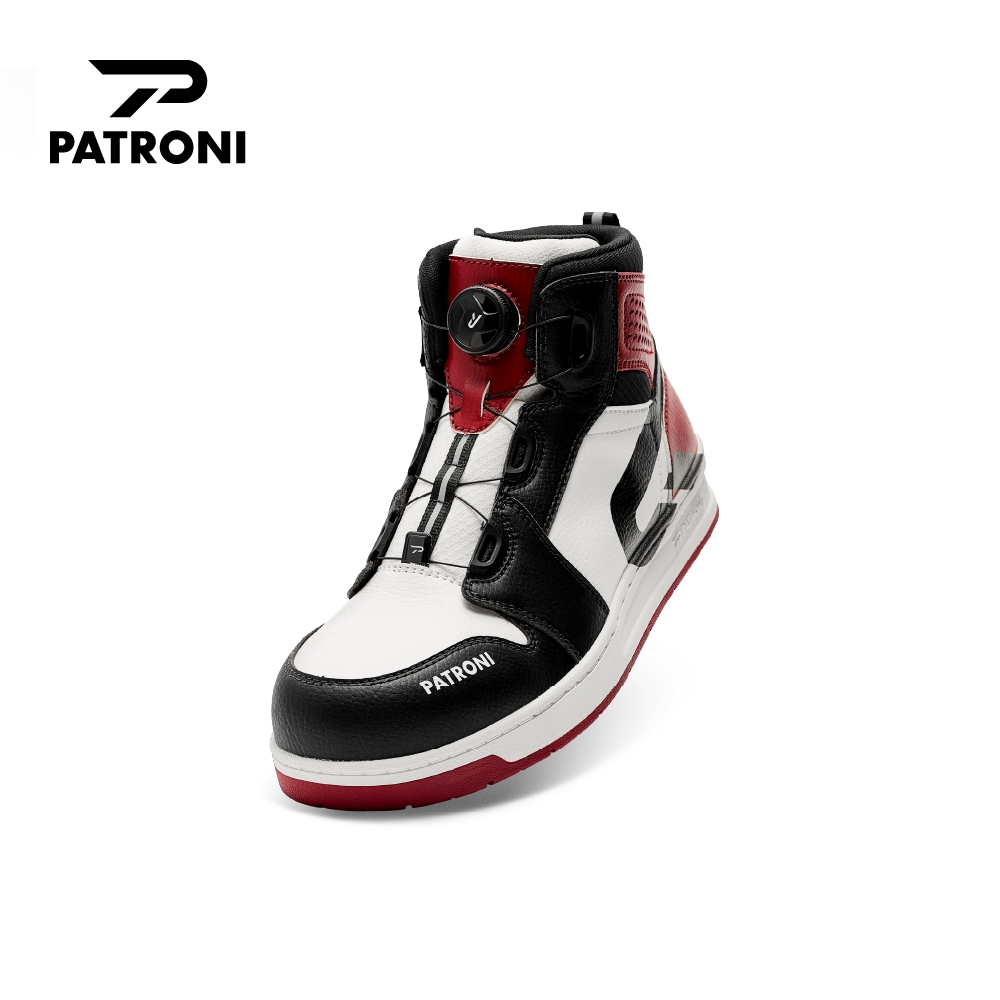 【PATRONI】極潮靴 SF2328RED 鞋面防水絕緣安全鞋