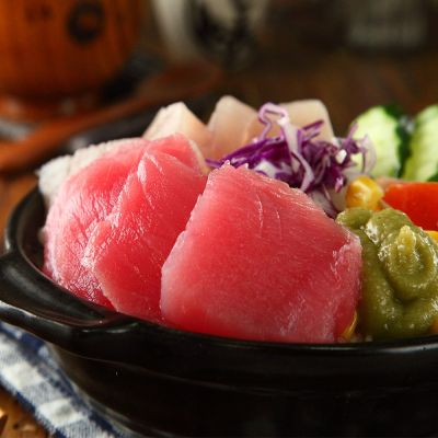 【華得水產】鮪魚生魚片2盒組(200g/盒/生魚片)