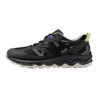 Mizuno 美津濃 Wave Mujin TL GTX D1GA237311 男 越野鞋 Gtx防水 野跑 黑 藍