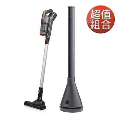 ARTISAN 奧堤森 ARTISAN冷暖循環扇+PRINCESS無線兩用吸塵器 TF2000G+339640 (超值組合)