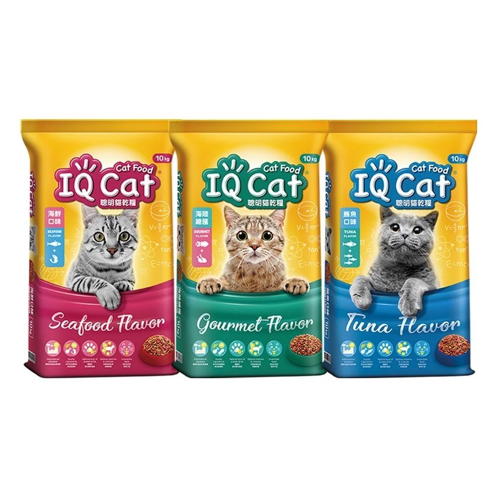 IQ CAT 聰明貓乾糧 10KG