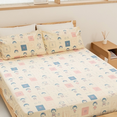 Like a Cork 櫻桃小丸子100%純棉雙人加大床包枕套組 日常