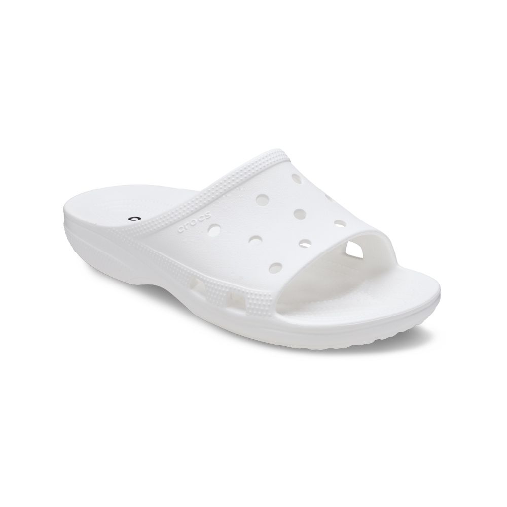 Crocs卡駱馳 (男鞋) 假日男款涼拖-白色 213298-100