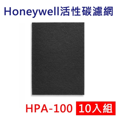 美國Honeywell HPA-100APTW 空氣清淨機 活性碳濾網(副廠)-10入組