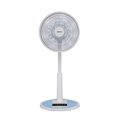 SANLUX台灣三洋12吋遙控藍色電風扇EF-T12AJ1