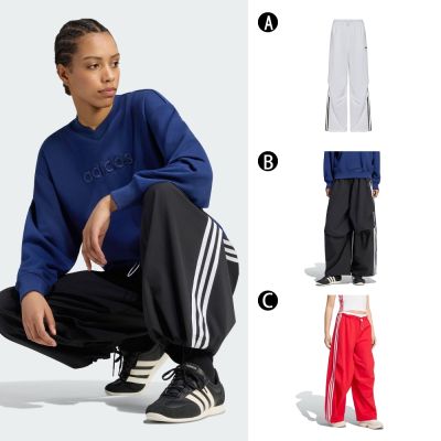 【Adidas 愛迪達】FAV 3S PARA PNT 運動長褲 女 A-KZ1534 B-KZ4195 C-KZ4222