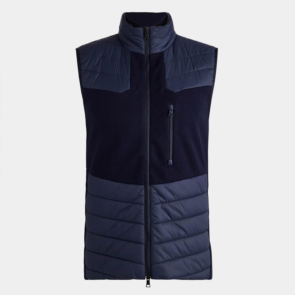 【G/FORE】PIXELATED SKULL & T'S MERINO WOOL FULL ZIP VEST 男士 背心 | 短袖上衣 ...