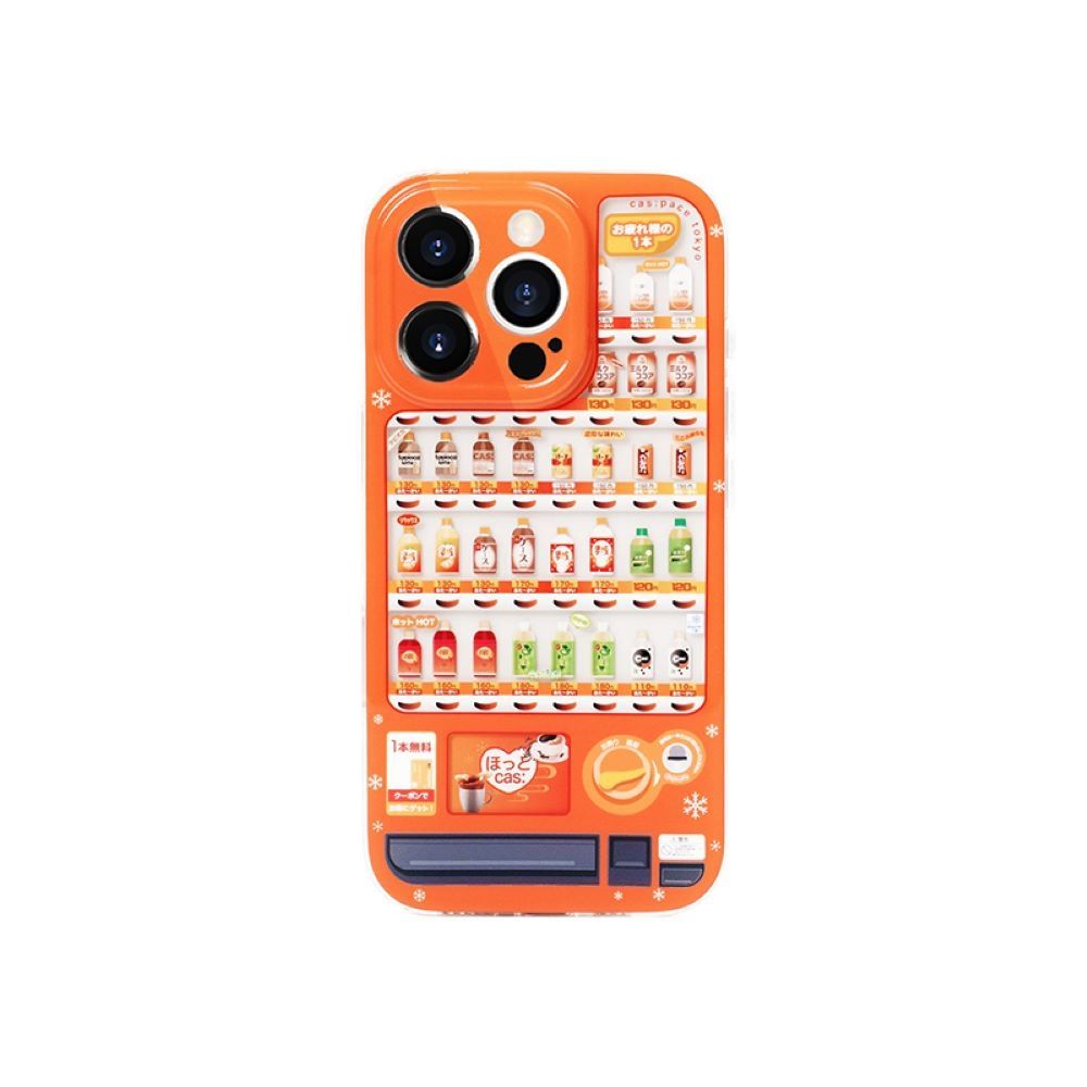 cas:pace「自動飲料販賣機」橙色手機殼iPhone 17 Pro / 17 Pro Max (iPhone17ProMax)