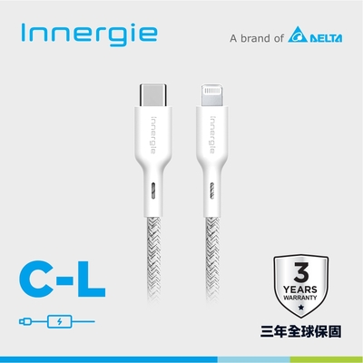 台達Innergie C-L 1.8公尺 USB-C 對 Lightning 充電線