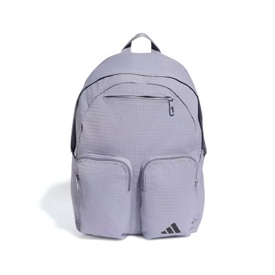 Adidas Ess Btu Bp 紫色 多口袋 防撕裂材質 書包 運動 休閒 雙肩包 後背包 KQ6720