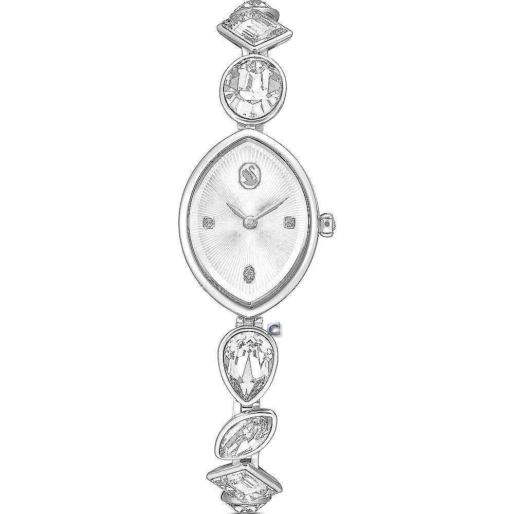 SWAROVSKI 施華洛世奇 Gema系列 幾何水晶手鍊型腕錶-27mm 5737955