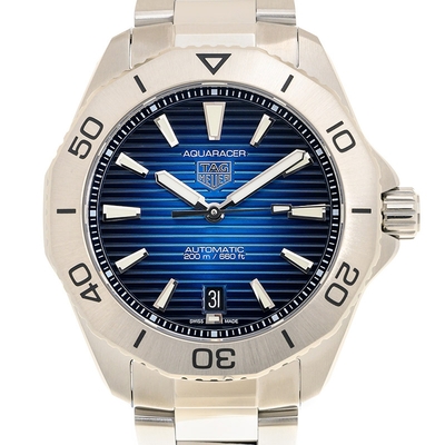 TAG HEUER 豪雅 藍面機械款