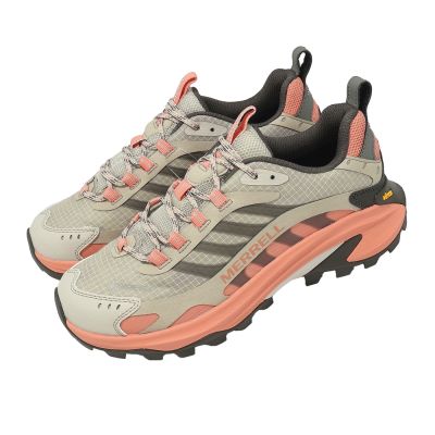 Merrell 登山鞋 Moab Speed 2 GTX 女鞋 灰 防水 黃金大底 抓地 戶外 ML00005349