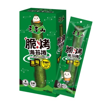 元本山 脆烤海苔捲原味(8包/盒)
