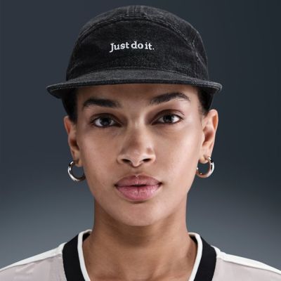 NIKE 帽子 運動帽 棒球帽 遮陽帽 快乾 U NK FLY CAP U FB DENIM JDI L 黑 IB2345-010 (3760)