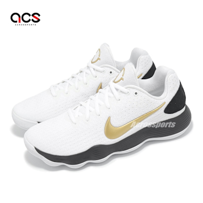 Nike 籃球鞋Hyperdunk 2017 Low EP 男鞋白黑金緩衝輕量運動鞋HV1793