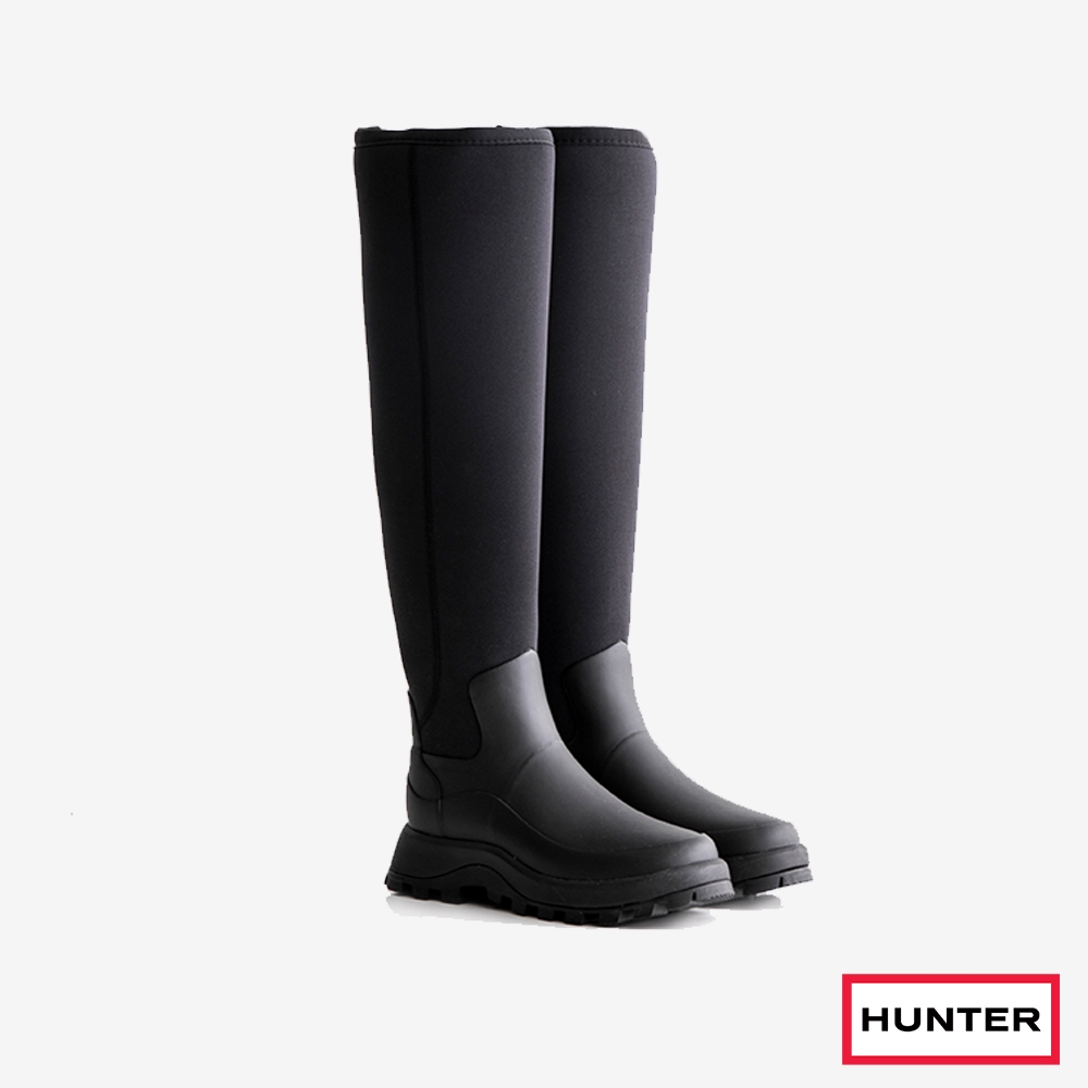HUNTER ブラック 長靴 US6 返品送料無料】ハンター HUNTER ユニセックス プレイ モール