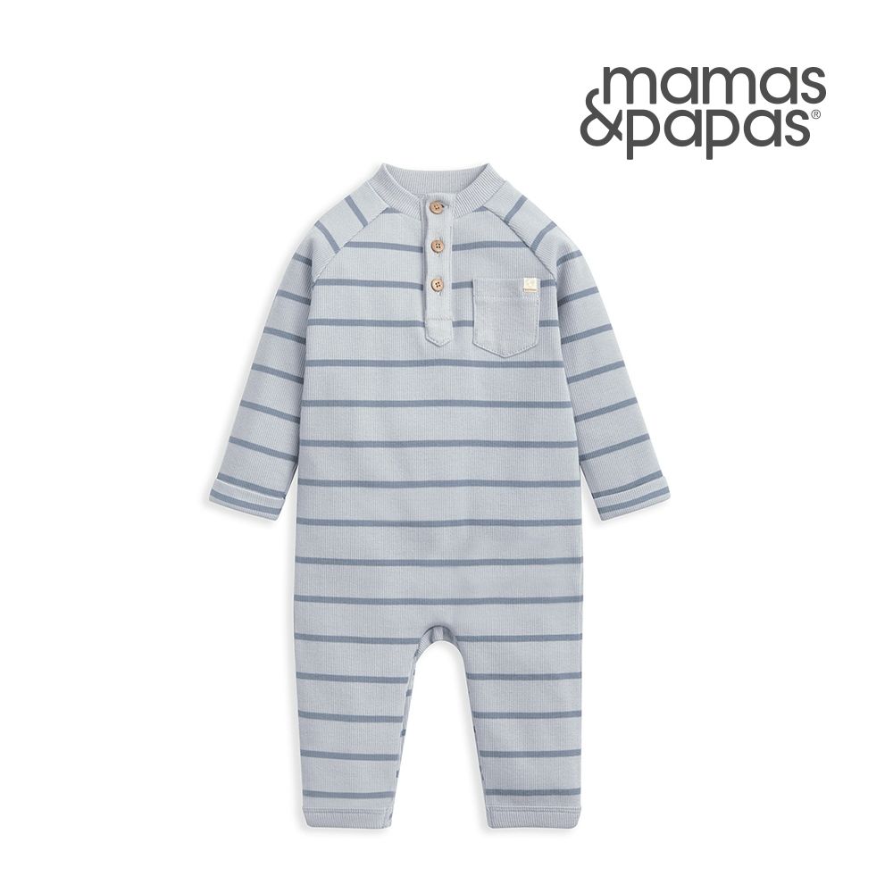 Mamas&Papas 海岸線條-長袖連身兔裝