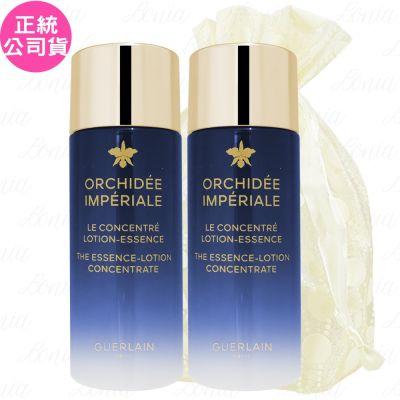 Guerlain嬌蘭 GUERLAIN 嬌蘭 蘭鑽極萃氧生精華露(40ml)*2旅行袋組(公司貨)