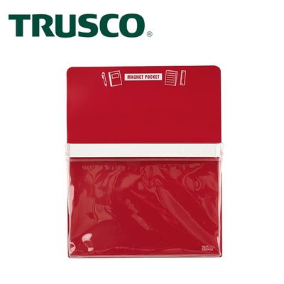 【Trusco】磁性收納盒A5-紅(MGPA5R)
