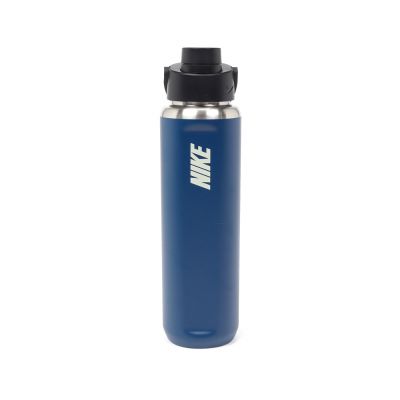 Nike 水壺 Recharge Chug 24OZ 不鏽鋼 藍 保冷 防漏 水瓶 700ml N101379948-724