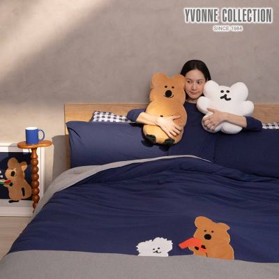 YVONNE 以旺傢飾 DINOTAENG 吹眠曲 單人被套組-星海藍