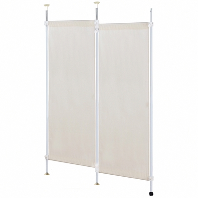 巴塞隆納-頂天立地120公分旋轉式開關門遮布屏風可當防疫隔間屏風