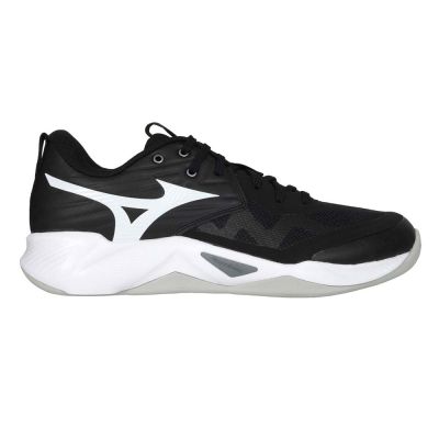 MIZUNO WAVE MOMENTUM PRO 男排球鞋-訓練 美津濃 V1GA254054 黑白